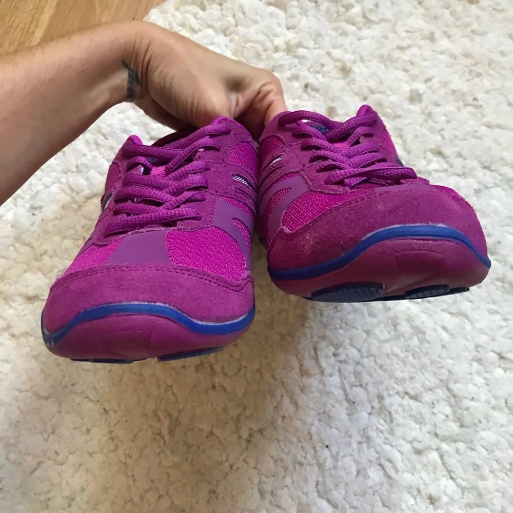 Pink Women's Sneakers - Cheeks Lightweight Active Shoe Size 8